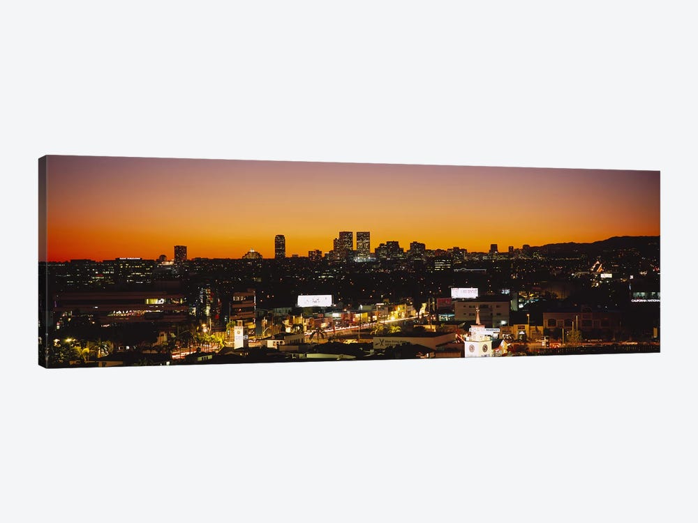 High angle view of buildings in a city, Century City, City of Los Angeles, California, USA by Panoramic Images 1-piece Canvas Art Print