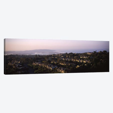 High angle view of buildings in a city, Mission Bay, La Jolla, Pacific Beach, San Diego, California, USA Canvas Print #PIM6048} by Panoramic Images Canvas Art