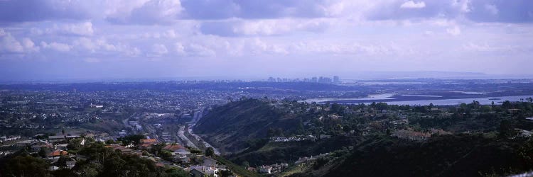High angle view of a bridge, Coronado Bridge, San Diego, California, USA