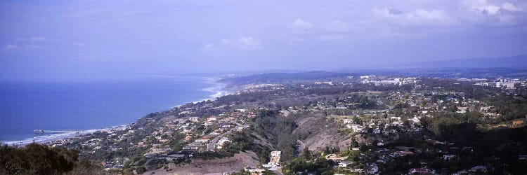 High angle view of buildings on a hillLa Jolla, Pacific Ocean, San Diego, California, USA