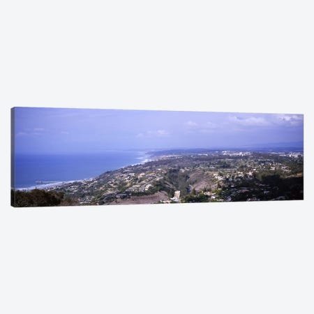 High angle view of buildings on a hillLa Jolla, Pacific Ocean, San Diego, California, USA Canvas Print #PIM6050} by Panoramic Images Canvas Art Print