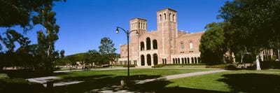 Facade of a buildingRoyce Hall, City of Los Angeles, California, USA by Panoramic Images canvas print