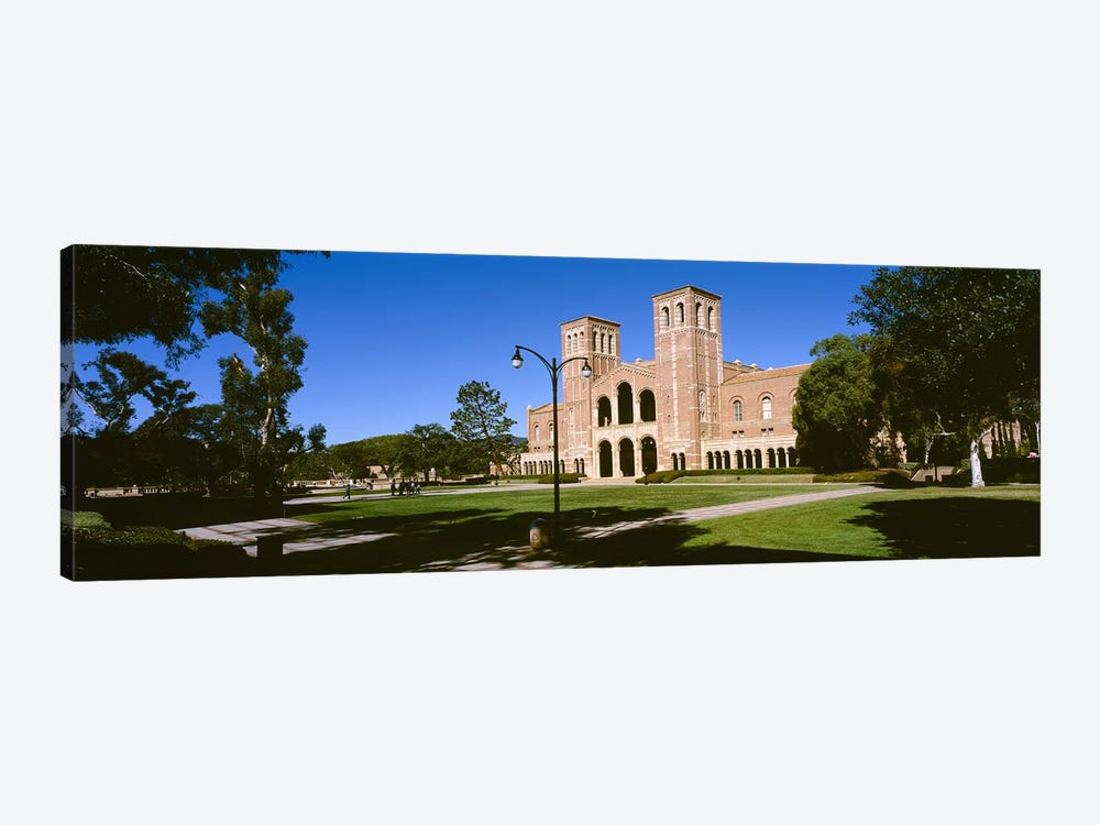 Facade of a buildingRoyce Hall, City of Los Angeles, California, USA by Panoramic Images 1-piece Canvas Print