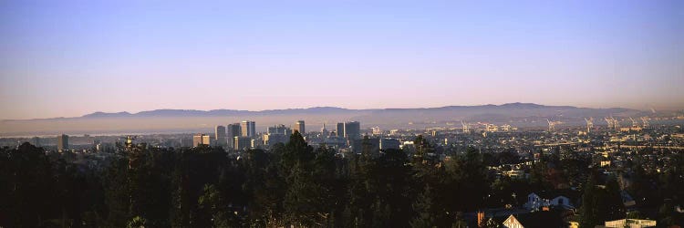 High angle view of a cityscapeOakland, California, USA