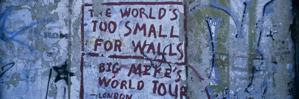 Sociopolitical Graffiti, Berlin Wall, Berlin, Germany