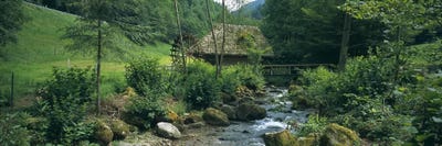 Watermill, Black Forest, Glottertal, Baden-Wurttemberg, Germany by Panoramic Images canvas print