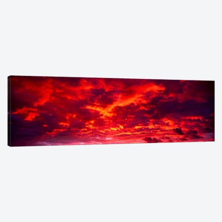 Sunset Dragoon Mountains AZ Canvas Print #PIM612} by Panoramic Images Canvas Art Print