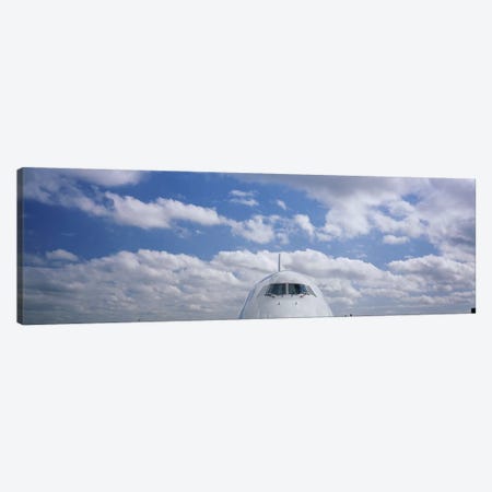 Cockpit, Boeing 747 Canvas Print #PIM6141} by Panoramic Images Canvas Print