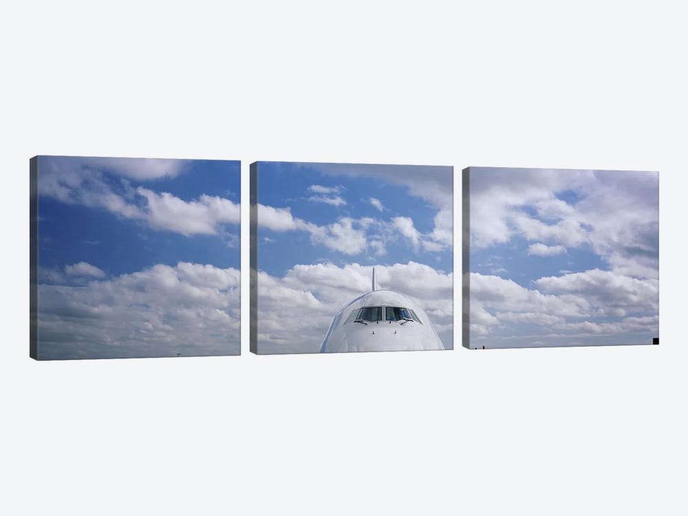 Cockpit, Boeing 747 by Panoramic Images 3-piece Canvas Art
