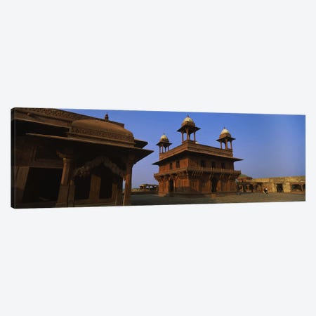 Low angle view of a building, Fatehpur Sikri, Fatehpur, Agra, Uttar Pradesh, India Canvas Print #PIM6183} by Panoramic Images Art Print