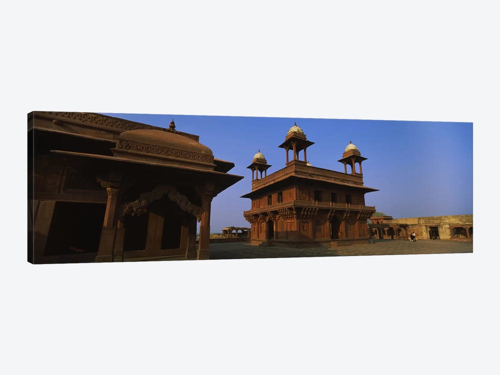 Low angle view of a building, Fatehpur Sikri, Fatehpur, Agra, Uttar Pradesh, India by Panoramic Images 1-piece Canvas Artwork