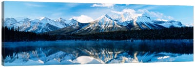 Herbert Lake, Banff National Park, Alberta, Canada Canvas Art Print - Mountain Art - Stunning Mountain Wall Art & Artwork