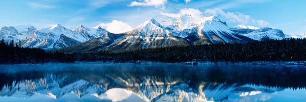 Panoramic Images: Herbert Lake, Banff National Park, Alberta, Canada by Panoramic Images