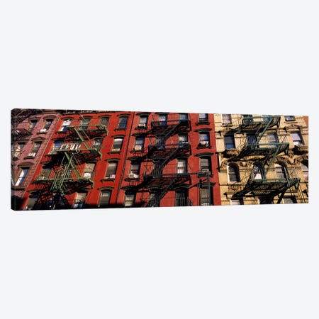 Fire Escapes, Little Italy, Lower Manhattan, New York City, New York, USA Canvas Print #PIM6200} by Panoramic Images Canvas Wall Art