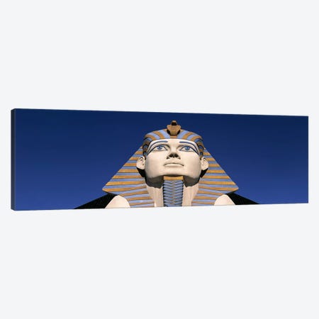 Low angle view of a sphinx, Luxor Hotel Sphinx, Las Vegas, Nevada, USA Canvas Print #PIM6205} by Panoramic Images Canvas Print