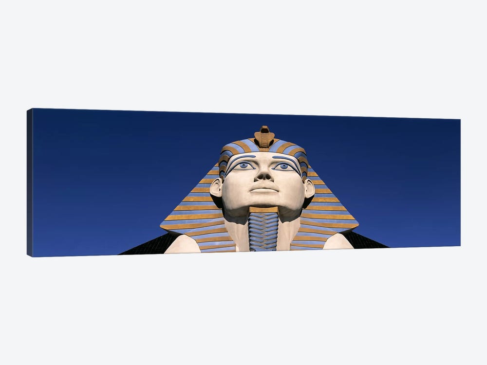 Low angle view of a sphinx, Luxor Hotel Sphinx, Las Vegas, Nevada, USA by Panoramic Images 1-piece Canvas Art