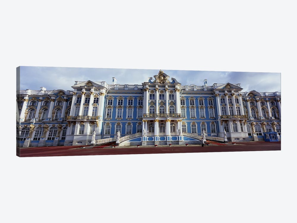 Facade of a palace, Catherine Palace, Pushkin, St. Petersburg, Russia by Panoramic Images 1-piece Canvas Wall Art