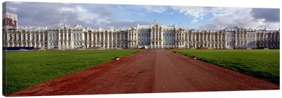 Dirt road leading to a palaceCatherine Palace, Pushkin, St. Petersburg, Russia Canvas Art Print - Russia Art