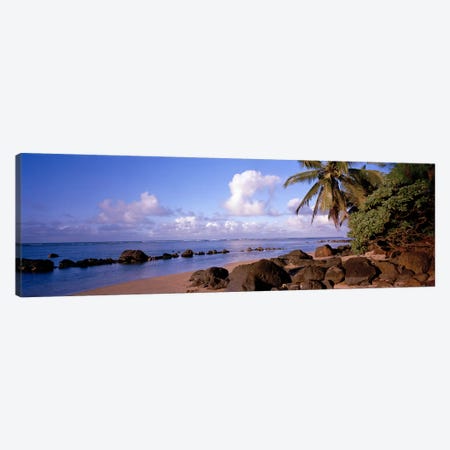Anini Beach, Kauai, Hawai'i, USA Canvas Print #PIM6234} by Panoramic Images Canvas Wall Art