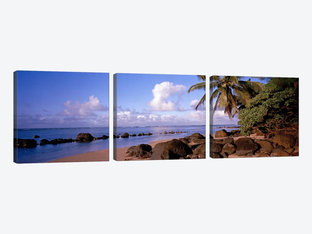 Anini Beach, Kauai, Hawai'i, USA by Panoramic Images 3-piece Canvas Wall Art