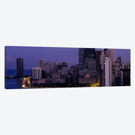 Buildings in a city, Chicago, Cook County, Illinois, USA Canvas Print #PIM624} by Panoramic Images Canvas Art Print