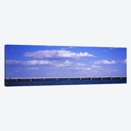 Bridge across a baySunshine Skyway Bridge, Tampa Bay, Florida, USA Canvas Print #PIM6251} by Panoramic Images Canvas Print