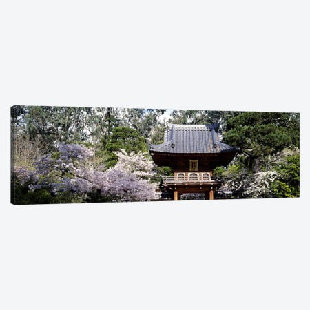 Low angle view of entrance of a parkJapanese Tea Garden, Golden Gate Park, San Francisco, California, USA Canvas Print #PIM6252} by Panoramic Images Art Print