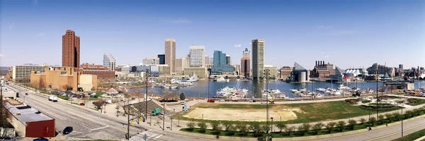 Maryland: Skyscrapers in a city, Baltimore, Maryland, USA #2 by Panoramic Images