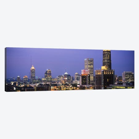Buildings in a city, Atlanta, Georgia, USA #2 Canvas Print #PIM6271} by Panoramic Images Canvas Art Print