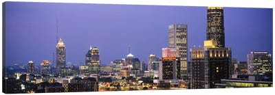 Buildings in a city, Atlanta, Georgia, USA #2 Canvas Art Print - Atlanta Skylines