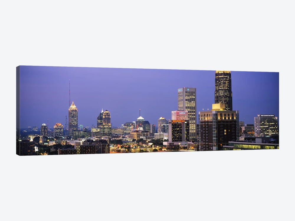 Buildings in a city, Atlanta, Georgia, USA #2 by Panoramic Images 1-piece Canvas Art Print