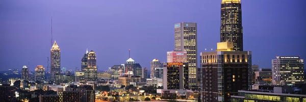 Georgia: Buildings in a city, Atlanta, Georgia, USA #2 by Panoramic Images