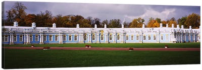 Lawn in front of a palaceCatherine Palace, Pushkin, St. Petersburg, Russia Canvas Art Print - Russia Art