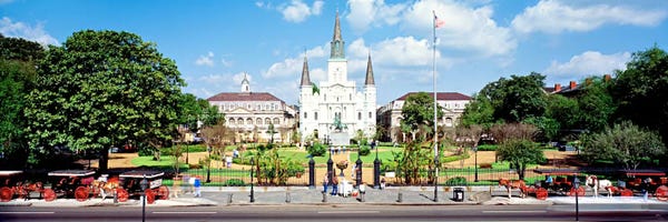 Louisiana: Jackson Square, New Orleans, Louisiana, USA by Panoramic Images