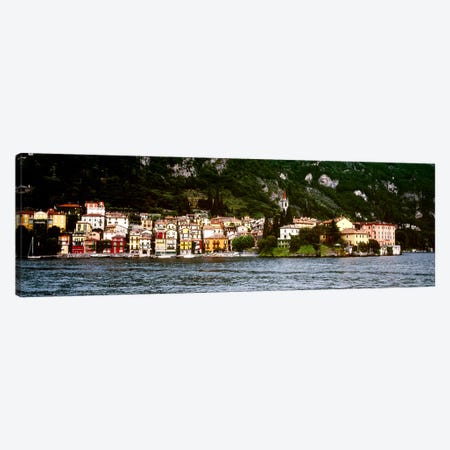 Lakeside Commune, Varenna, Lecco Province, Lombardy, Italy Canvas Print #PIM6304} by Panoramic Images Canvas Wall Art
