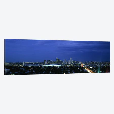 High angle view of a city, Denver, Colorado, USA #2 Canvas Print #PIM6327} by Panoramic Images Canvas Art