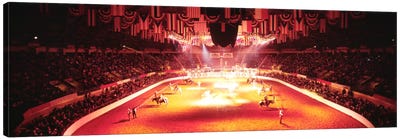 100th Stock Show And Rodeo, Fort Worth, Texas, USA Canvas Art Print - Horse Art