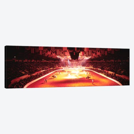 100th Stock Show And Rodeo, Fort Worth, Texas, USA Canvas Print #PIM633} by Panoramic Images Art Print