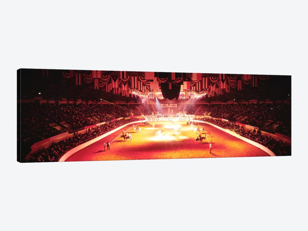 100th Stock Show And Rodeo, Fort Worth, Texas, USA by Panoramic Images 1-piece Canvas Artwork