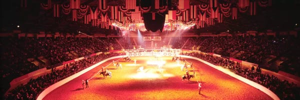 Stadiums: 100th Stock Show And Rodeo, Fort Worth, Texas, USA by Panoramic Images