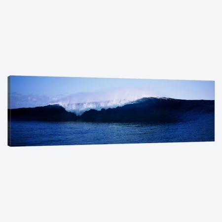 Cresting Wave, Tahiti, Windward Islands, Society Islands, French Polynesia Canvas Print #PIM6342} by Panoramic Images Art Print
