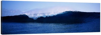 Cresting Wave, Tahiti, Windward Islands, Society Islands, French Polynesia Canvas Art Print - Tahiti