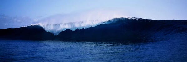 Society Islands: Cresting Wave, Tahiti, Windward Islands, Society Islands, French Polynesia by Panoramic Images
