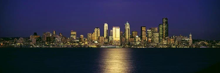 Skyscrapers at the waterfront, Elliott Bay, Seattle, King County, Washington State, USA #2