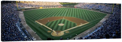 High angle view of spectators in a stadiumU.S. Cellular Field, Chicago White Sox, Chicago, Illinois, USA Canvas Art Print - Stadium Art