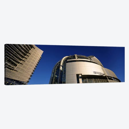 Low angle view of a city hall, Downtown San Jose, San Jose, Silicon Valley, Santa Clara County, California, USA #2 Canvas Print #PIM6409} by Panoramic Images Canvas Art