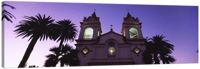 Low-Angle View Of Five Wounds Portuguese National Church, San Jose, Santa Clara County, California, USA Canvas Art Print - Christian Art