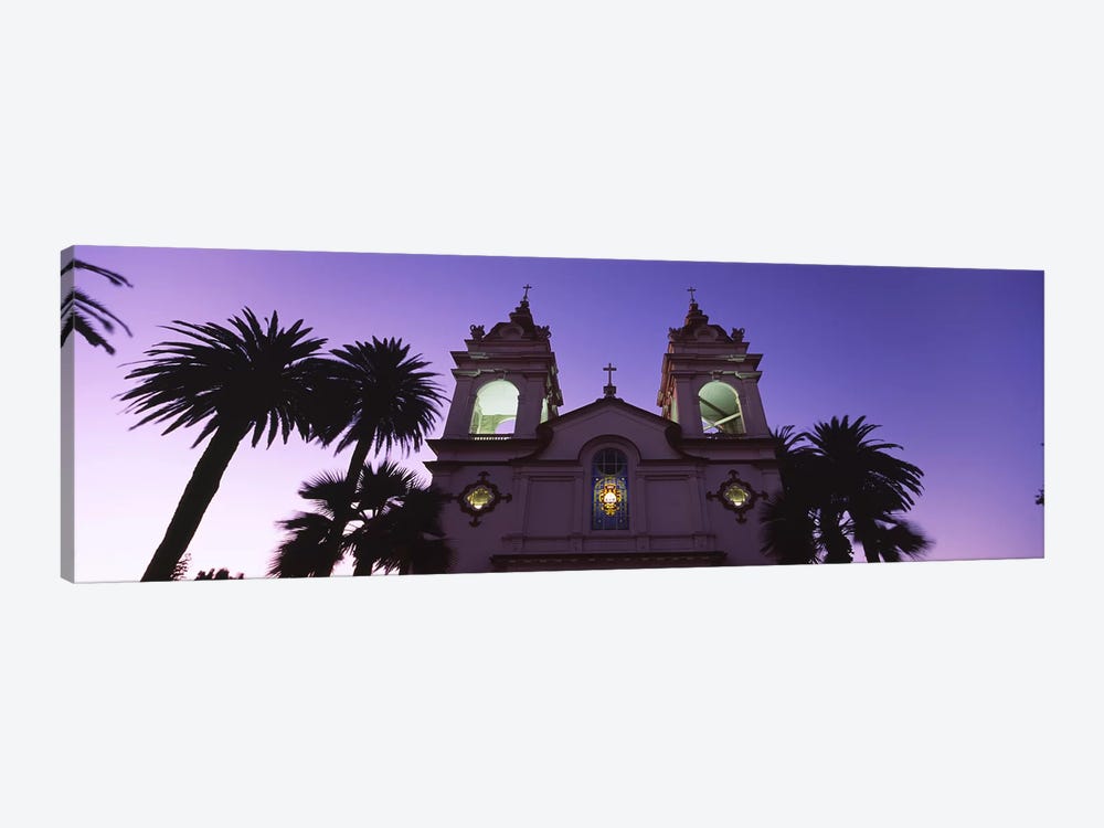 Low-Angle View Of Five Wounds Portuguese National Church, San Jose, Santa Clara County, California, USA by Panoramic Images 1-piece Art Print