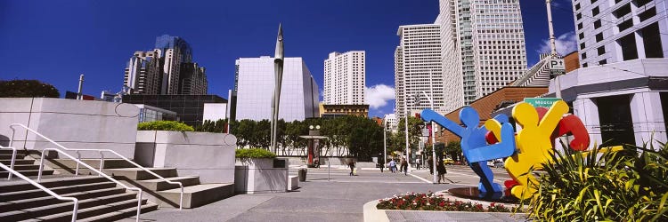 Skyscrapers in a city, Moscone Center, South of Market, San Francisco, California, USA