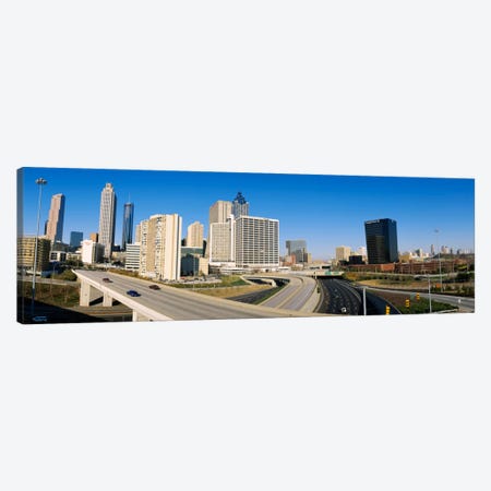Skyscrapers in a cityCityscape, Atlanta, Georgia, USA Canvas Print #PIM645} by Panoramic Images Canvas Print